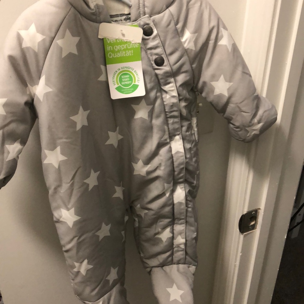 Snow suite 3-6 months new